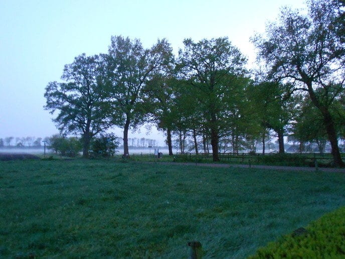 Gisteravond deze tijd - Foto: Eigen geleverde foto