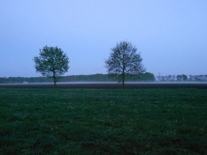 Gisteravond deze tijd - Foto: Eigen geleverde foto