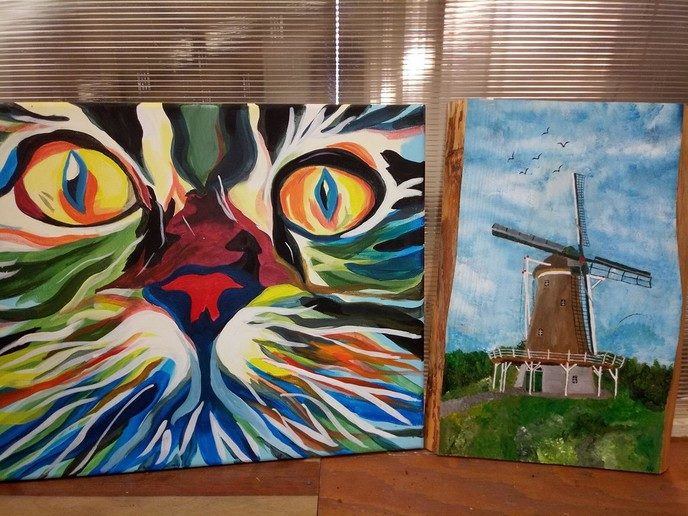 Expositie de Enk in het gemeentehuis - Foto: Gemeente Dalfsen