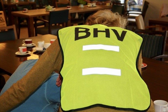 Rosengaerde hield ontruimingsoefening - Foto: Eigen geleverde foto