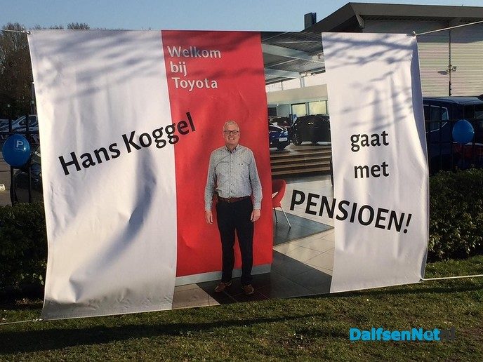 Hans Koggel met pensioen! - Foto: Ingezonden foto