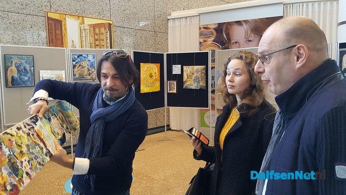 Nieuwleusenaar Muhanad exposeert in Utrecht - Foto: Ingezonden foto