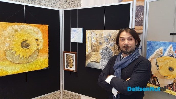 Nieuwleusenaar Muhanad exposeert in Utrecht - Foto: Ingezonden foto