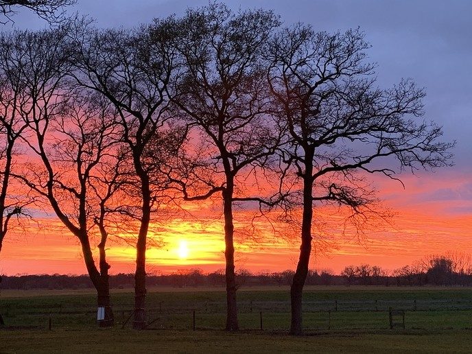 Prachtige zonsondergang - Foto: Eigen geleverde foto