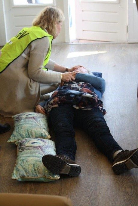 Rosengaerde hield ontruimingsoefening - Foto: Eigen geleverde foto