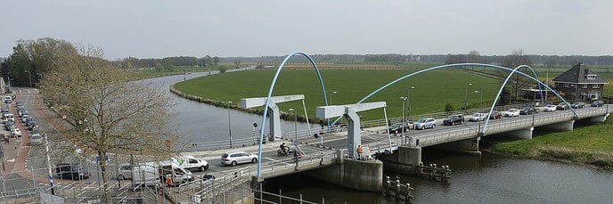 Dalfsen van uit de hoogte gezien - Foto: Gemeente Dalfsen