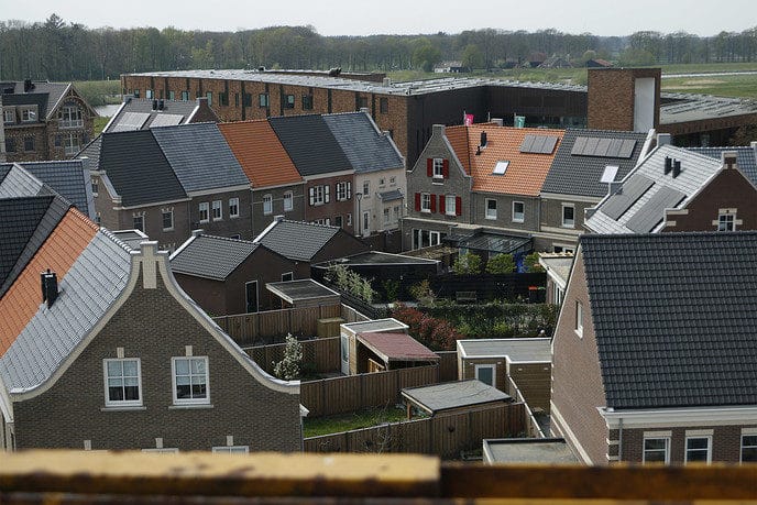Dalfsen van uit de hoogte gezien - Foto: Gemeente Dalfsen