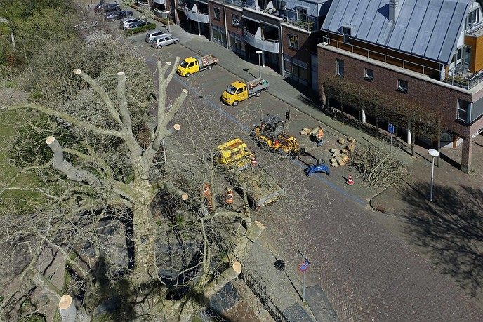 Enkele foto’s vanuit de hoogte genomen - Foto: Paul Scholten