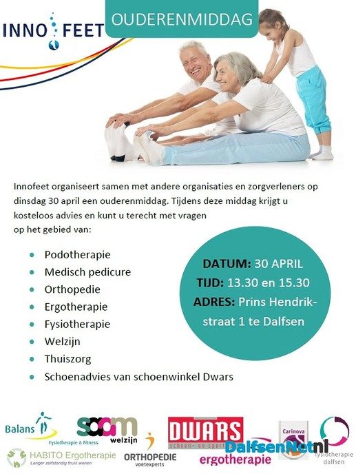 Ouderenmiddag Innofeet Dalfsen - Foto: Ingezonden foto