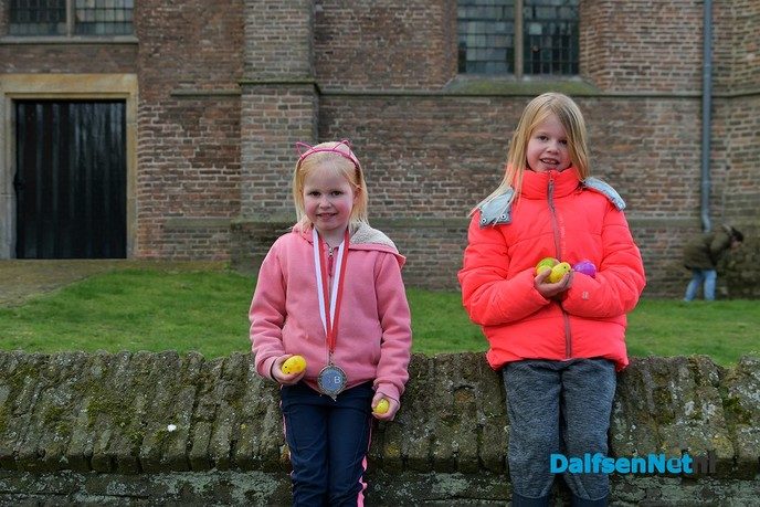 Verstopte paaseieren bijna allemaal gevonden - Foto: Johan Bokma
