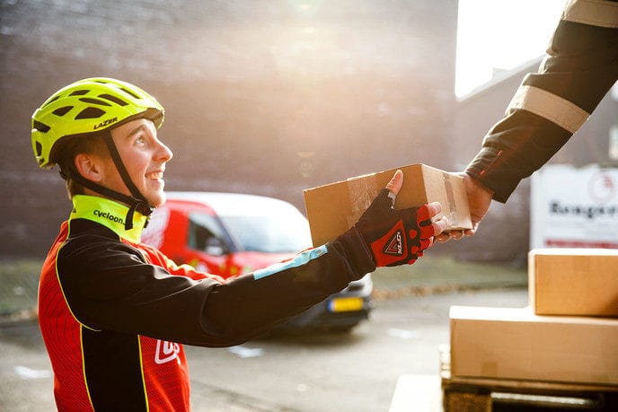 minder vrachtverkeer in stad - Foto: Eigen geleverde foto