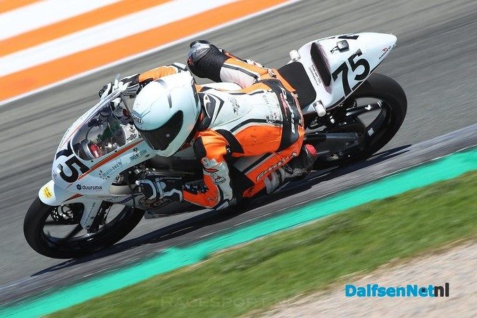 Motorcoureur Justin Fokkert leert snel - Foto: Ingezonden foto