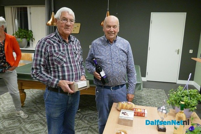 Bridgeclub Saam Welzijn Lemelerveld: winnaars competitie 2018-2019 - Foto: Ingezonden foto
