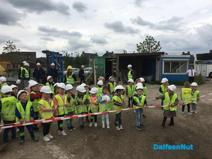 Kleuters bezochten bouwplaatsen - Foto: Ingezonden foto