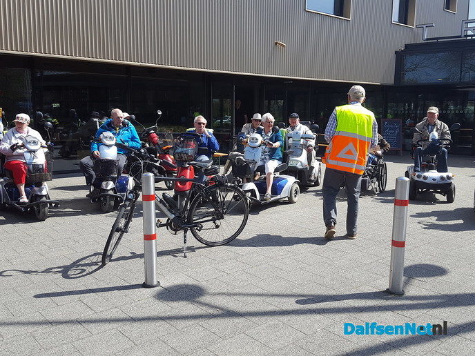 Recreatieve scootmobieltocht Dalfsen - Foto: Ingezonden foto