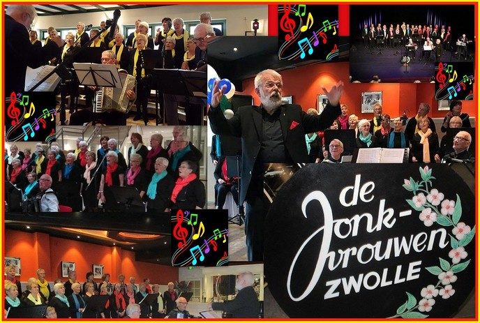 Songs van Toen Koor de Jonkvrouwen treden op - Foto: Eigen geleverde foto