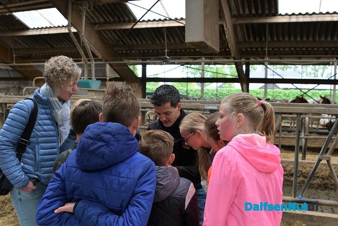 Feijen Diervoeders leert kinderen alles over koeien en hun voer - Foto: Johan Bokma