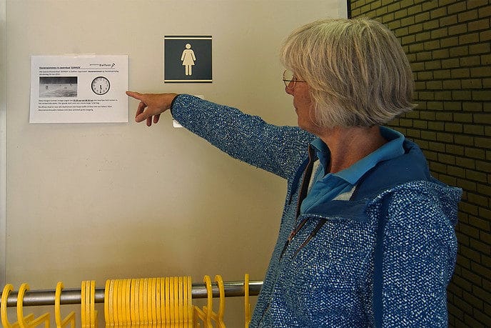 Dauwzwemmen in zwembad Gerner - Foto: Gemeente Dalfsen