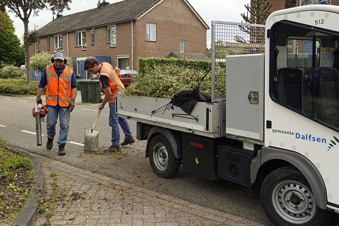 Snoeien beplanting Langkamp - Foto: Paul Scholten
