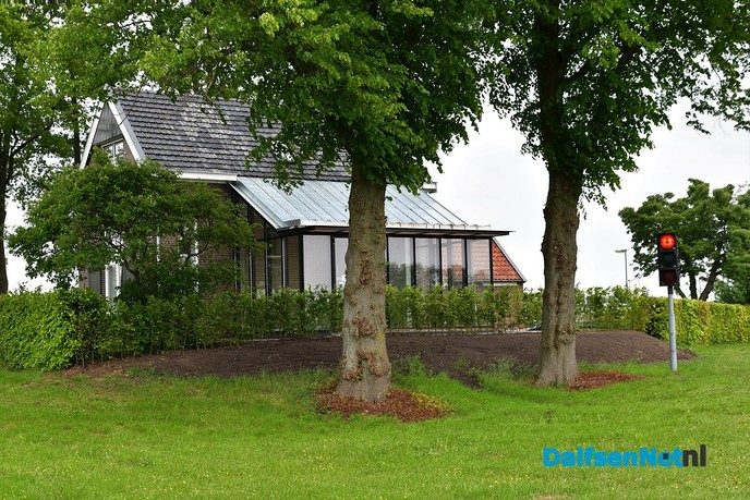 Renovatie sluiswachterswoning nadert zijn voltooiing - Foto: Johan Bokma