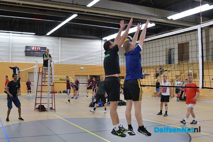 De volleybal finale wedstrijden van vanavond - Foto: Johan Bokma