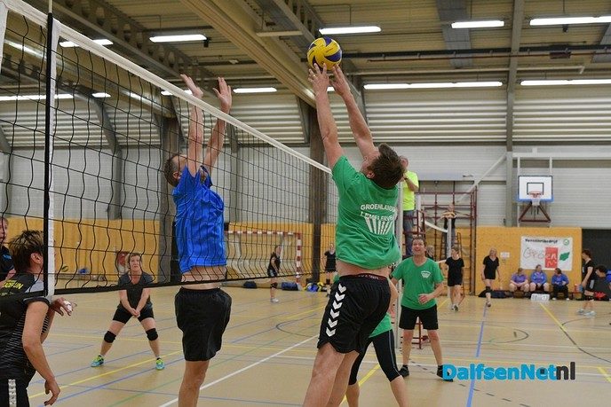 De volleybal finale wedstrijden van vanavond - Foto: Johan Bokma