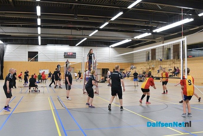 De volleybal finale wedstrijden van vanavond - Foto: Johan Bokma