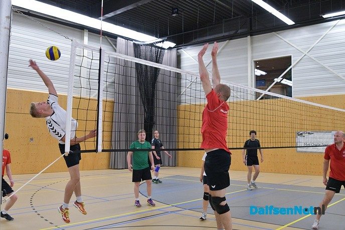 De volleybal finale wedstrijden van vanavond - Foto: Johan Bokma