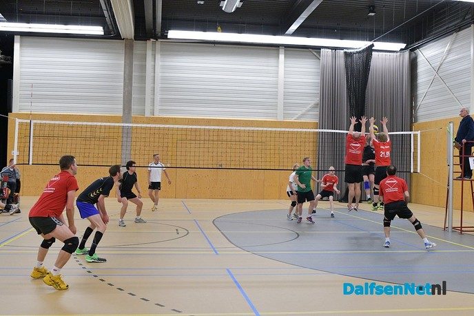 De volleybal finale wedstrijden van vanavond - Foto: Johan Bokma