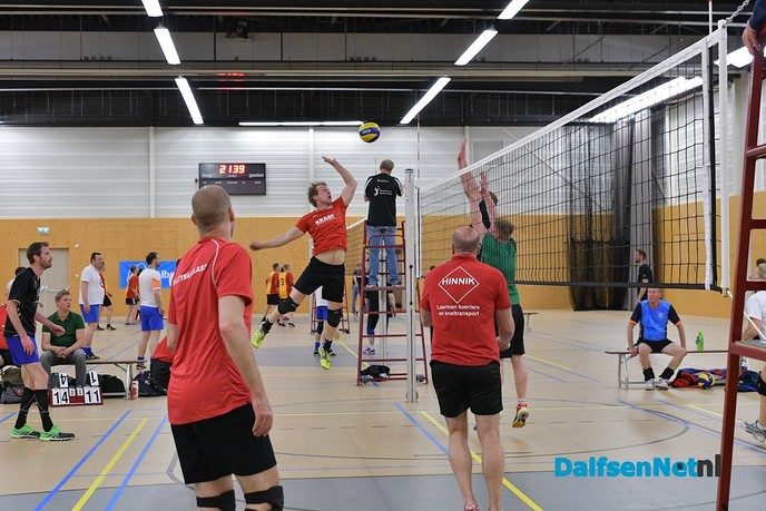 De volleybal finale wedstrijden van vanavond - Foto: Johan Bokma