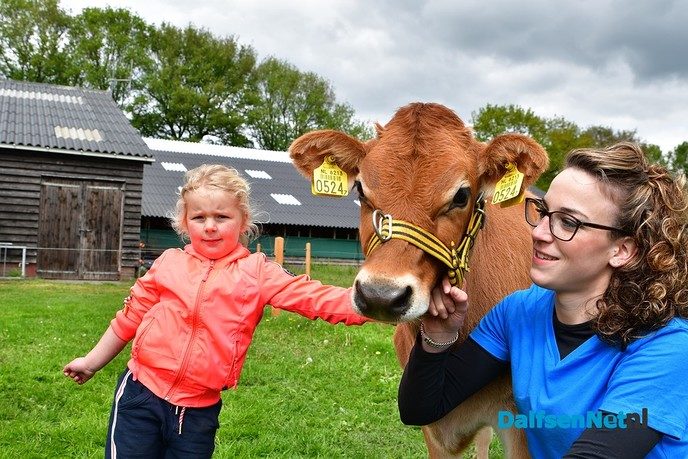 Veel bezoekers tijdens de eerste open Boerderijdag - Foto: Johan Bokma