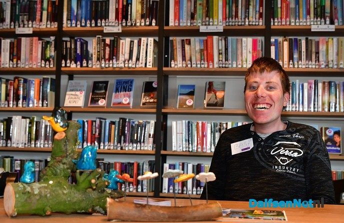 IJzer smeden tijdens Kunst om Dalfsen - Foto: Johan Bokma