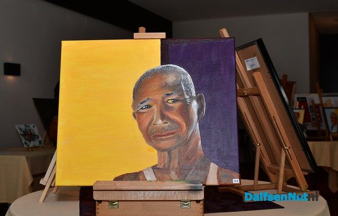 IJzer smeden tijdens Kunst om Dalfsen - Foto: Johan Bokma