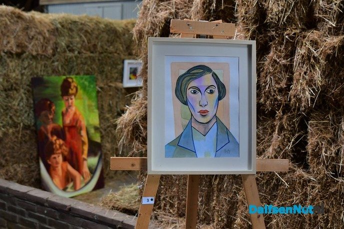 IJzer smeden tijdens Kunst om Dalfsen - Foto: Johan Bokma
