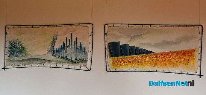 IJzer smeden tijdens Kunst om Dalfsen - Foto: Johan Bokma
