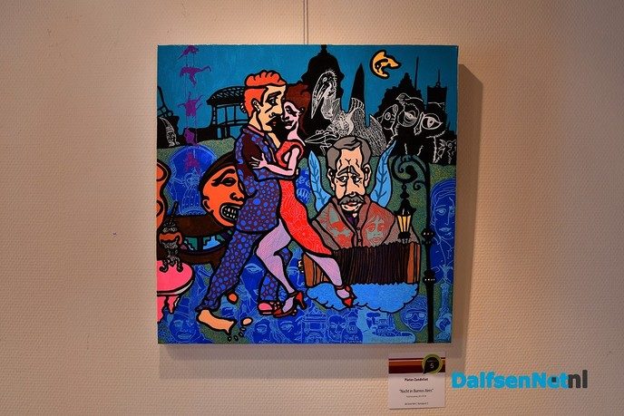 IJzer smeden tijdens Kunst om Dalfsen - Foto: Johan Bokma