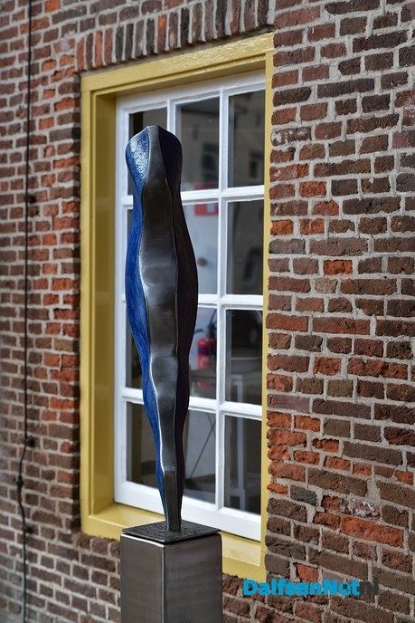 IJzer smeden tijdens Kunst om Dalfsen - Foto: Johan Bokma