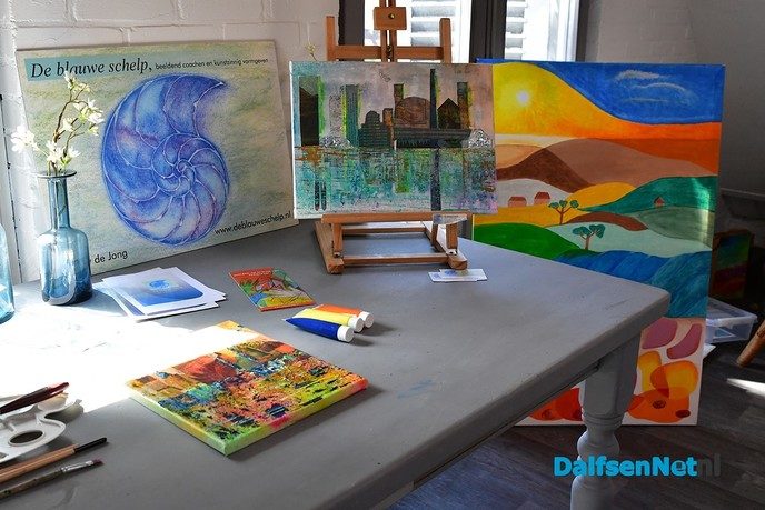 IJzer smeden tijdens Kunst om Dalfsen - Foto: Johan Bokma