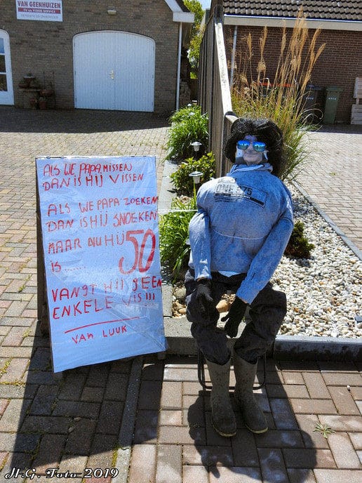 Eddie van Geenhuizen 50 jaar.
