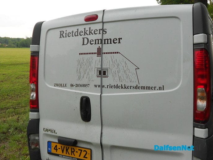 Nieuw riet voor de “Klakkelaar”