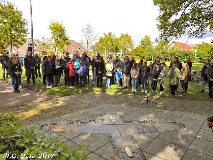 4 mei herdenking Oudleusen.
