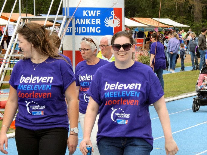 Samenloop voor hoop.