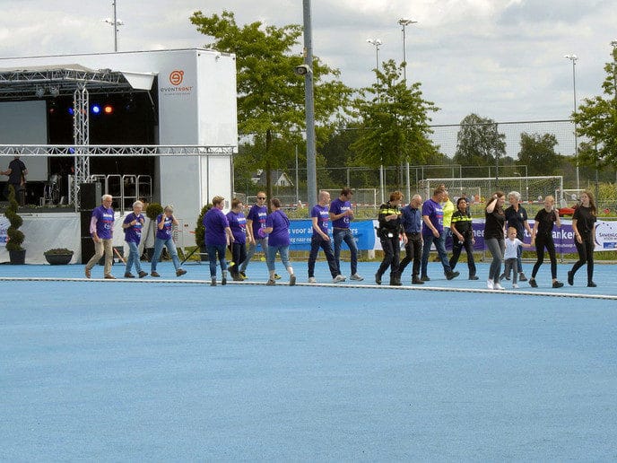 Samenloop voor hoop.