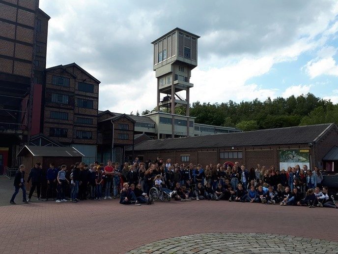 Brugklassen bezoeken UNESCO-werelderfgoed - Foto: Eigen geleverde foto