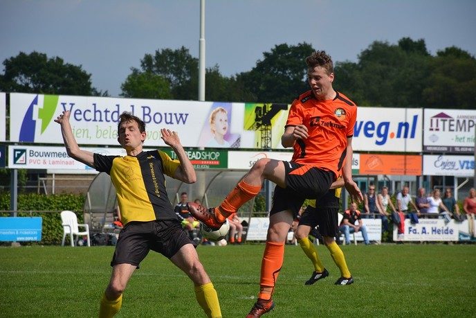 Hectische eindfase op ’t Klaverblad S.V. Nieuwleusen - Foto: Eigen geleverde foto