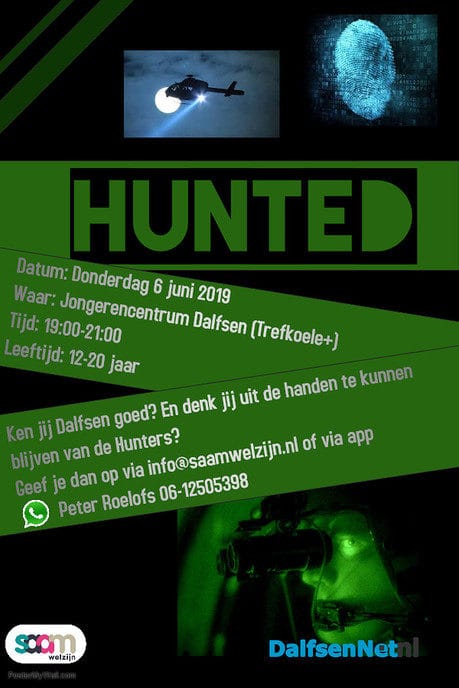 Hunted in Dalfsen voor de jeugd - Foto: Ingezonden foto