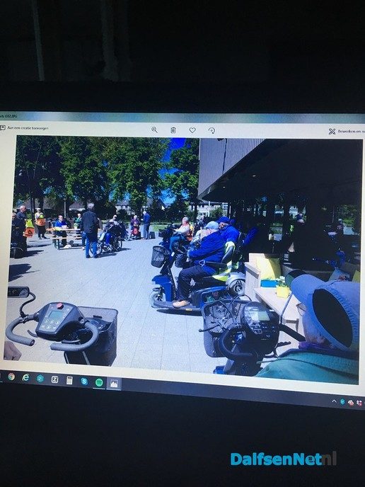 Scootmobieltocht groot succes - Foto: Ingezonden foto