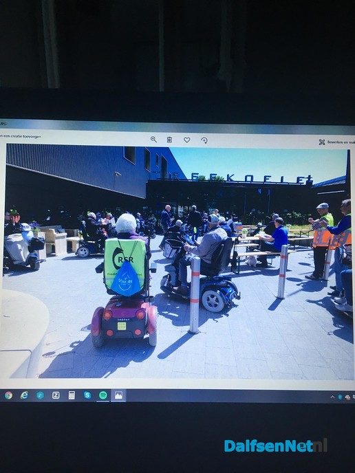 Scootmobieltocht groot succes - Foto: Ingezonden foto
