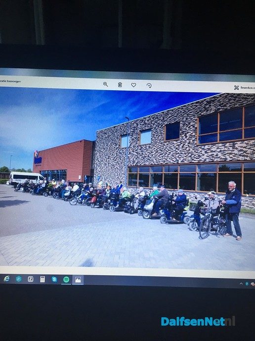 Scootmobieltocht groot succes - Foto: Ingezonden foto