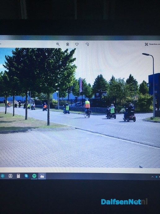Scootmobieltocht groot succes - Foto: Ingezonden foto